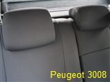 Uszyte Pokrowce samochodowe Peugeot 3008