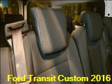 Uszyte Pokrowce samochodowe Ford Transit Custom 2016
