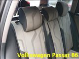 Uszyte Pokrowce samochodowe Volkswagen Passat B6 brąz