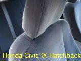 Uszyte Pokrowce samochodowe Honda Civic 9 Hatchback czarny welur
