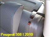 Uszyte Pokrowce samochodowe Peugeot 308 I 2010