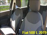 Uszyte Pokrowce samochodowe Fiat 500 L 2019