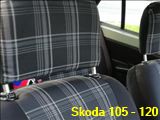 Uszyte Pokrowce samochodowe Skoda 105 - 120