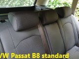 Uszyte Pokrowce samochodowe Volkswagen Passat B8 2017 siedziska przody standard 