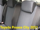 Uszyte Pokrowce samochodowe Toyota Proace City