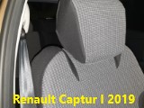 Uszyte Pokrowce samochodowe Renault Captur I 2019