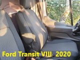 Uszyte Pokrowce samochodowe Ford Transit VIII  6 osobowy 2020