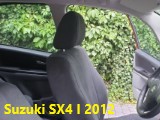 Uszyte Pokrowce samochodowe Suzuki SX4 I 2012 Alcantara
