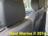 Uszyte Pokrowce samochodowe  Opel Meriva II 2014