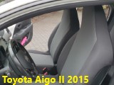 Uszyte Pokrowce samochodowe  Toyota Aigo II 2015