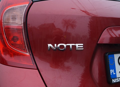 Nissan Note II wersja B producent tylko miarowych pokrowców samochodowych Czeladź ul. Nowopogońska 70