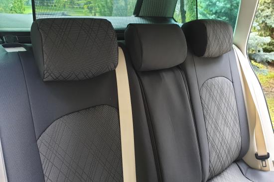 Pokrowce samochodowe Volkswagen Passat B8 czarna tkanina 182,37