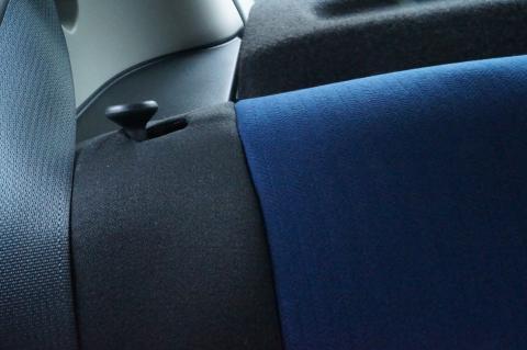 Pokrowce samochodowe Nissan Note II tkanina niebieska 211,10