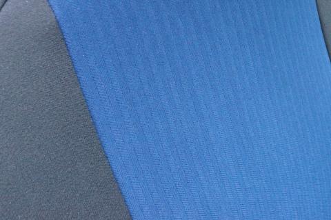 Pokrowce samochodowe Nissan Note II tkanina niebieska 211