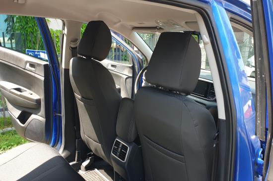 Pokrowce samochodowe Kia Sportage IV 2018 czarna 380,4